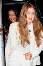 GIGI HADID Out for Dinner in New York 03/30/2019