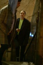 GIGI HADID Out for Dinner in New York 04/03/2019