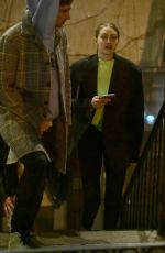 GIGI HADID Out for Dinner in New York 04/03/2019