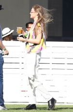 GIGI HADID Out for Drink at Coachella in Indio 04/12/2019