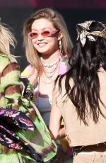 GIGI HADID Out for Drink at Coachella in Indio 04/12/2019