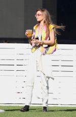 GIGI HADID Out for Drink at Coachella in Indio 04/12/2019