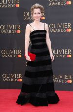 GILLIAN ANDERSON at 2019 Laurence Olivier Awards in London 04/07/2019