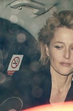 GILLIAN ANDERSON Leaves National Theatre in London 04/19/2019