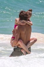 GRACE ELIZABETH in Bikini at a Beach in Tulum 03/31/2019