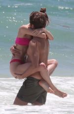 GRACE ELIZABETH in Bikini at a Beach in Tulum 03/31/2019