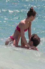 GRACE ELIZABETH in Bikini at a Beach in Tulum 03/31/2019