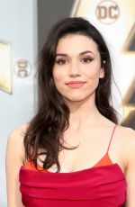 GRACE FULTON at Shazam! Premeire in Hollywood 03/28/2019