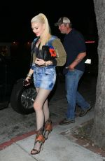 GWEN STEFANI and Blake Shelton Out for Dinner in Los Angeles 04/14/2019