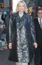 GWENDOLINE CHRISTIE Arrives at Good Morning America in New York 04/03/2019