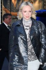 GWENDOLINE CHRISTIE Arrives at Good Morning America in New York 04/03/2019