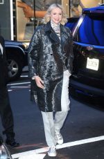 GWENDOLINE CHRISTIE Arrives at Good Morning America in New York 04/03/2019