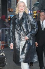 GWENDOLINE CHRISTIE Arrives at Good Morning America in New York 04/03/2019