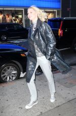 GWENDOLINE CHRISTIE Arrives at Good Morning America in New York 04/03/2019