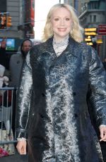 GWENDOLINE CHRISTIE Arrives at Good Morning America in New York 04/03/2019