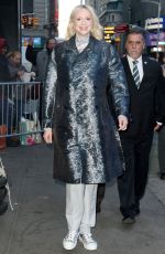 GWENDOLINE CHRISTIE Arrives at Good Morning America in New York 04/03/2019