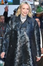 GWENDOLINE CHRISTIE Arrives at Good Morning America in New York 04/03/2019