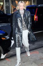 GWENDOLINE CHRISTIE Arrives at Good Morning America in New York 04/03/2019