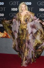 GWENDOLINE CHRISTIE at Game of Thrones, Season 8 Premiere in New York 04/03/2019