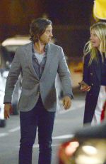 GWYNETH PALTROW and Brad Falchuk Night Out in Los Angeles 04/01/2019