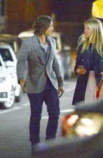 GWYNETH PALTROW and Brad Falchuk Night Out in Los Angeles 04/01/2019