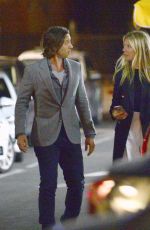 GWYNETH PALTROW and Brad Falchuk Night Out in Los Angeles 04/01/2019