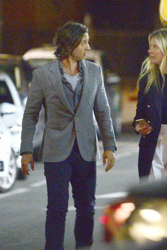 GWYNETH PALTROW and Brad Falchuk Night Out in Los Angeles 04/01/2019