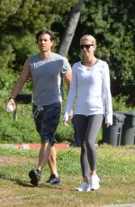 GWYNETH PALTROW and Brad Falchuk Out Hiking in Los Angeles 04/09/2019