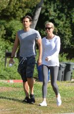 GWYNETH PALTROW and Brad Falchuk Out Hiking in Los Angeles 04/09/2019