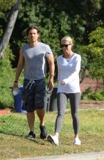 GWYNETH PALTROW and Brad Falchuk Out Hiking in Los Angeles 04/09/2019