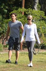 GWYNETH PALTROW and Brad Falchuk Out Hiking in Los Angeles 04/09/2019