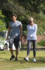 GWYNETH PALTROW and Brad Falchuk Out Hiking in Los Angeles 04/09/2019