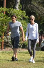 GWYNETH PALTROW and Brad Falchuk Out Hiking in Los Angeles 04/09/2019