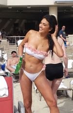 HAILEE LAUTENBACH in Bikini at a Pool in Las Vegas 04/29/2019