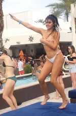 HAILEE LAUTENBACH in Bikini at a Pool in Las Vegas 04/29/2019