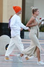 HAILEY and Justin BIEBER Out in Los Angeles 03/30/2019