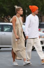 HAILEY and Justin BIEBER Out in Los Angeles 03/30/2019