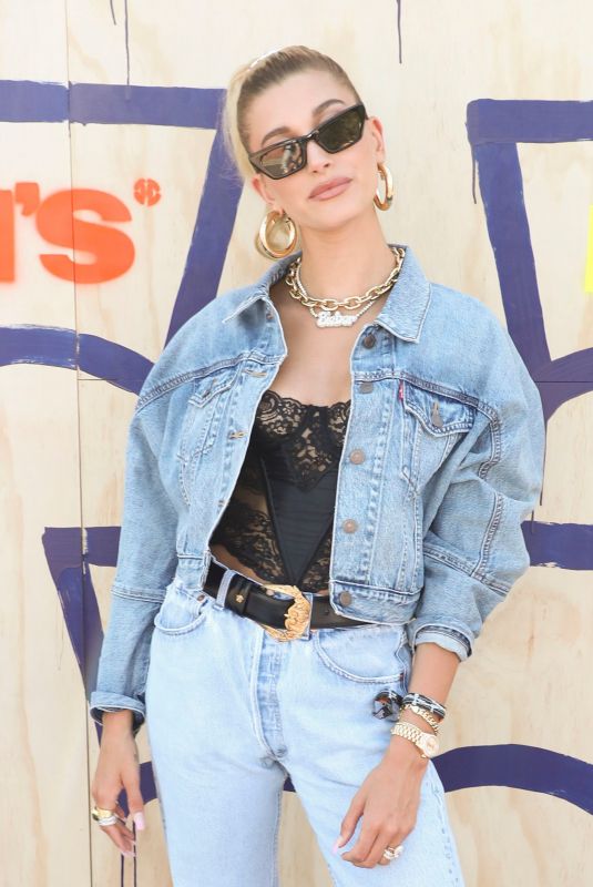 HAILEY BIEBER at Levi