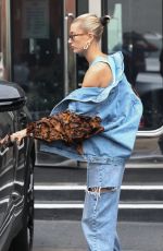 HAILEY BIEBER Leaves XIV Karats in Beverly Hills 04/11/2019