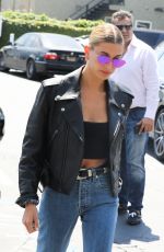 HAILEY BIEBER Out adn About in West Hollywood 04/06/2019