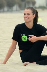 HAILEY CLAUSON Plays Flag Football in Venice Beach 04/27/2019