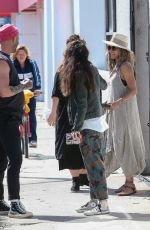 HALLE BERRY Out and About in Los Angeles 04/10/2019
