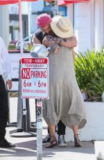HALLE BERRY Out and About in Los Angeles 04/10/2019