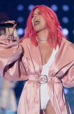 HALSEY Performs at Tokyo Girls Collection in Yokohama City 03/30/2019