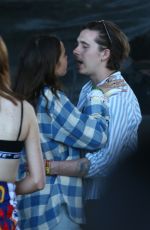 HANA CROSS and Brooklyn Beckham at Coachella in Indio 04/12/2019