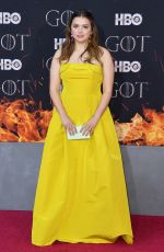 HANNAH MURRAY at Game of Thrones, Season 8 Premiere in New York 04/03/2019