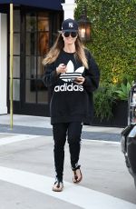 HEIDI KLUM Out and About in Beverly Hills 04/02/2019