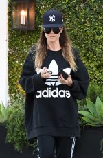 HEIDI KLUM Out and About in Beverly Hills 04/02/2019