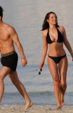 HELEN FLANAGAN in Bikini at a Beach in Dubai 04/04/2019