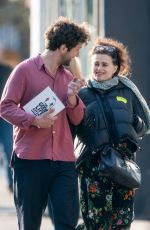 HELENA BONHAM CARTER and Rye Dag Holmboe Out in London 04/01/2019